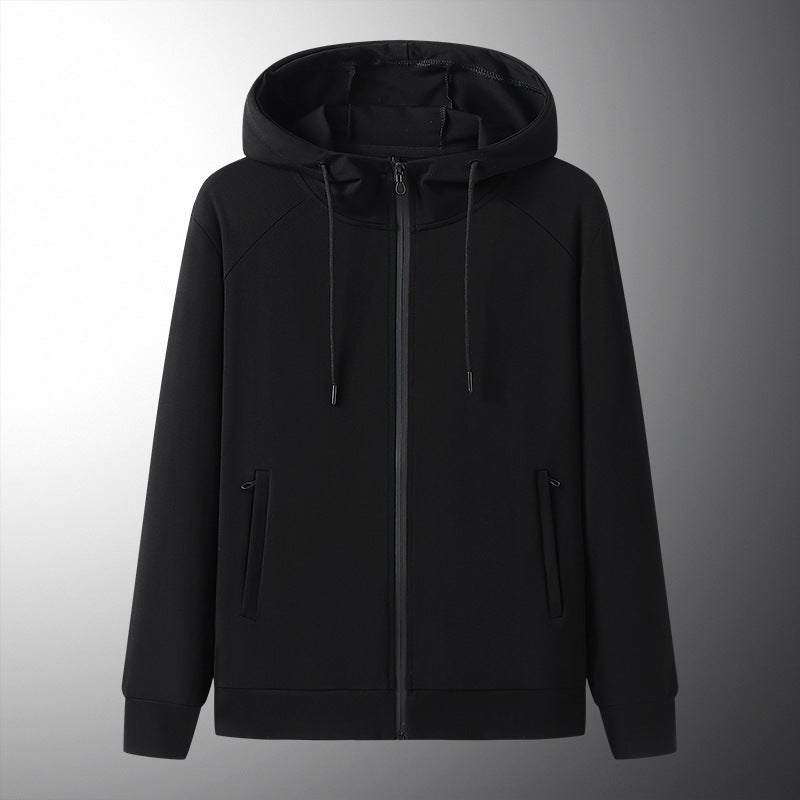 Jacket Men'S New Casual Hooded Jacket Young And Middle-Aged Men'S Outdoor Sports Jacket - Image 4